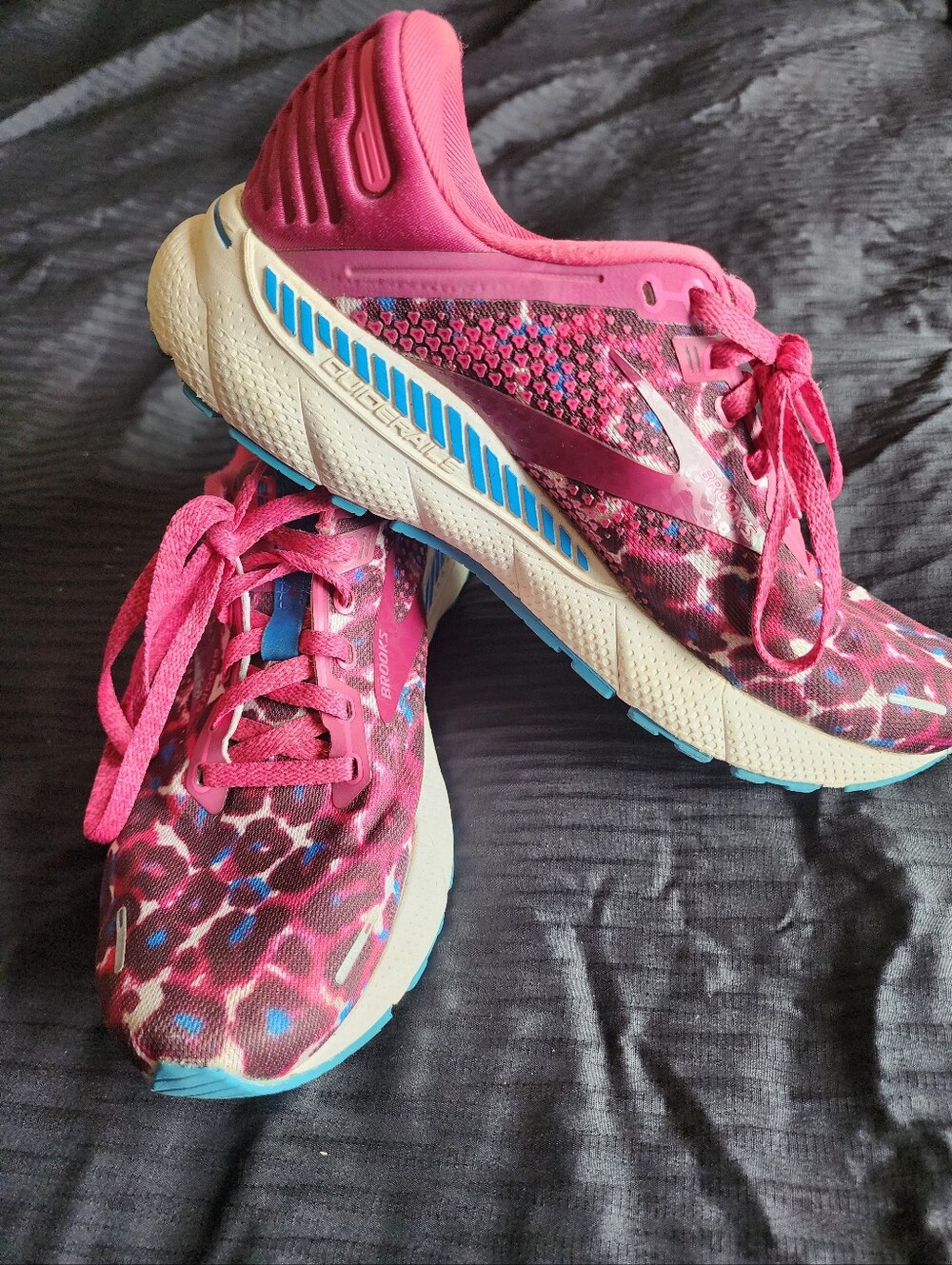Brooks Pink Leopard Shoes